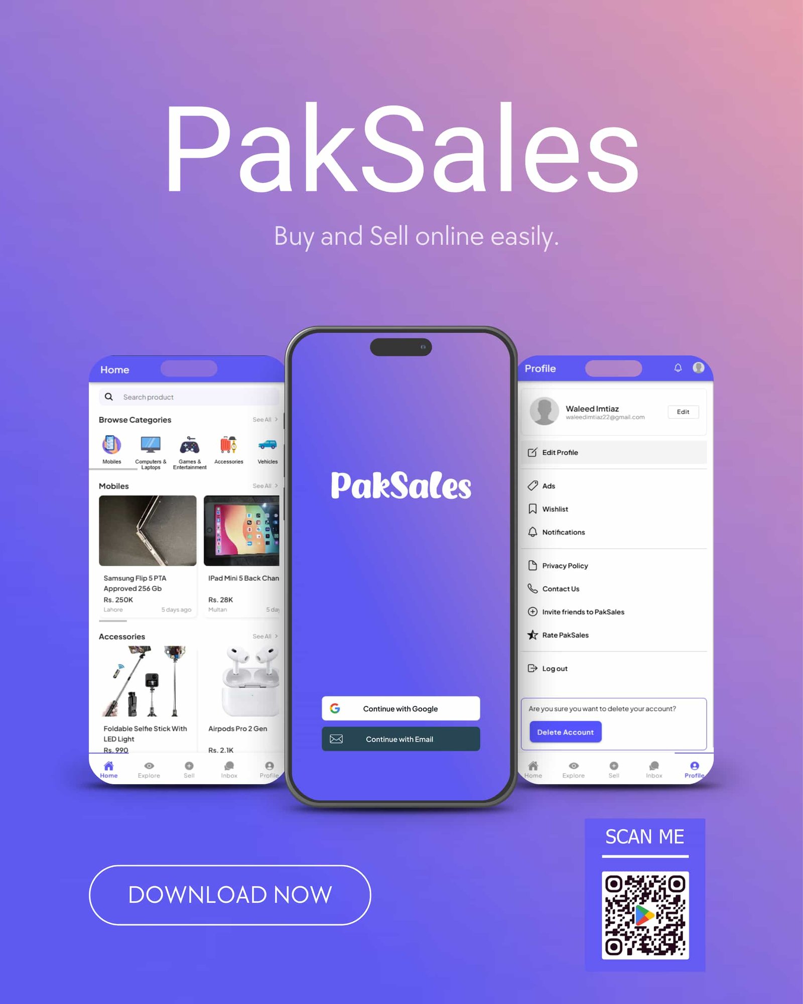 PakSales supporting visual